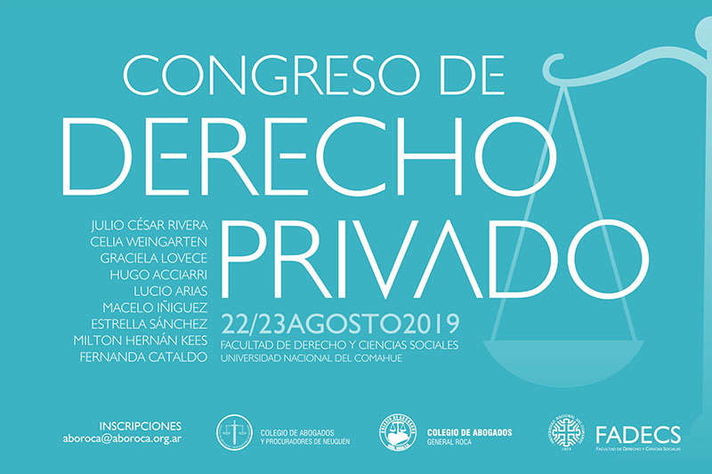 CONGRESO DE DERECHO PRIVADO EN LA FADECS